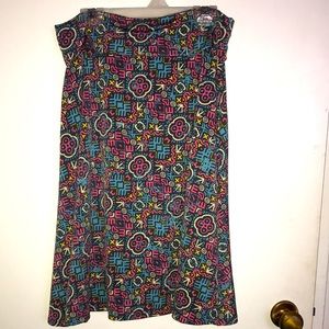 NWOT LuLaRoe Azure Skirt